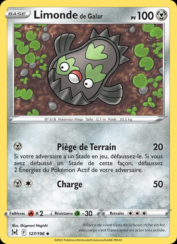 Carte Pokémon Limonde de Galar #127 — Origine Perdue