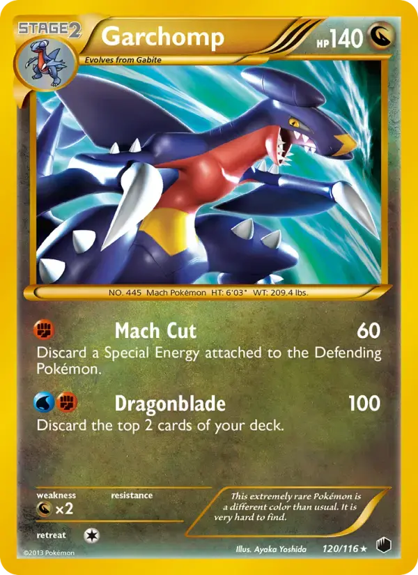 Garchomp #120 — Plasma Freeze