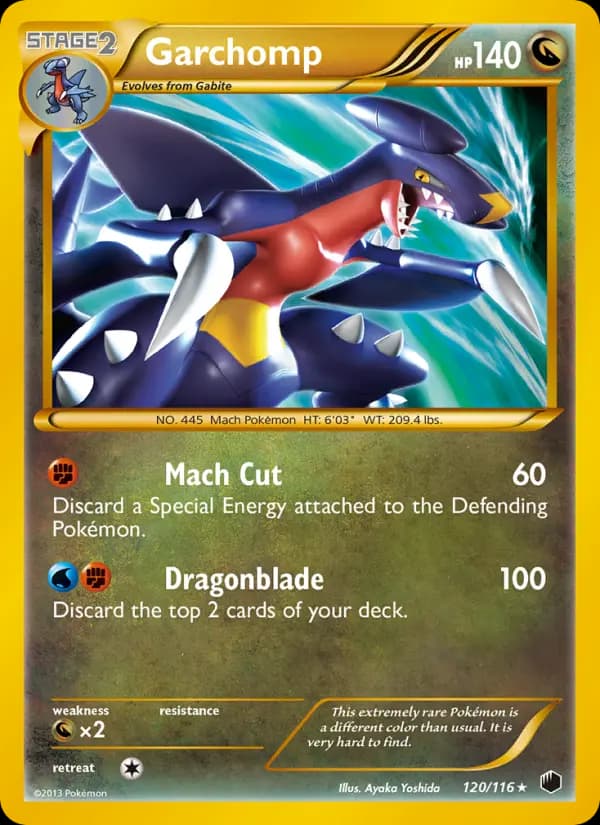 Garchomp #120 — Plasma Freeze