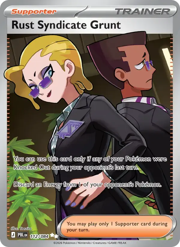 Rust Syndicate Grunt #112 — Pitch Black