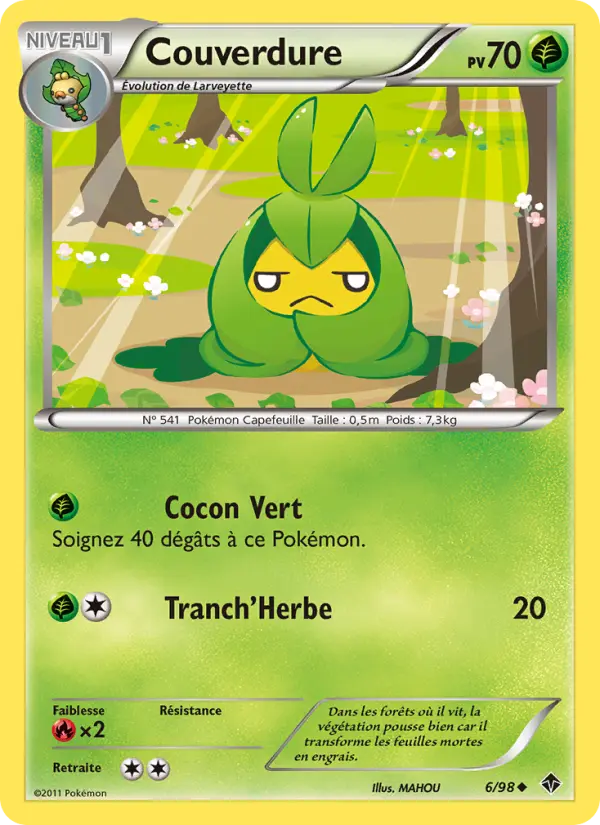 Carte Pokémon Couverdure #6 — Pouvoirs Émergents