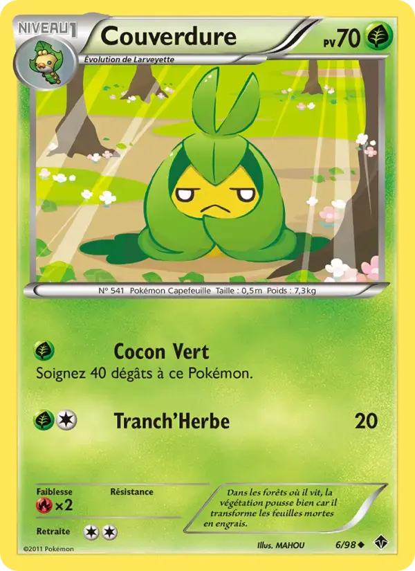 Carte Pokémon Couverdure #6 — Pouvoirs Émergents