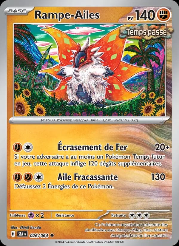 Carte Pokémon Rampe-Ailes #026 — Fable Nébuleuse
