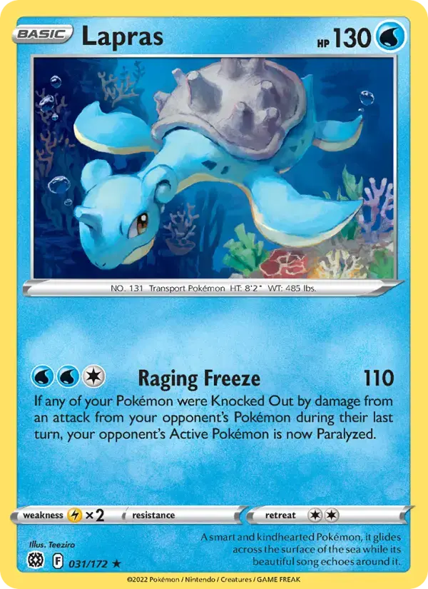 Lapras #031 — Brilliant Stars