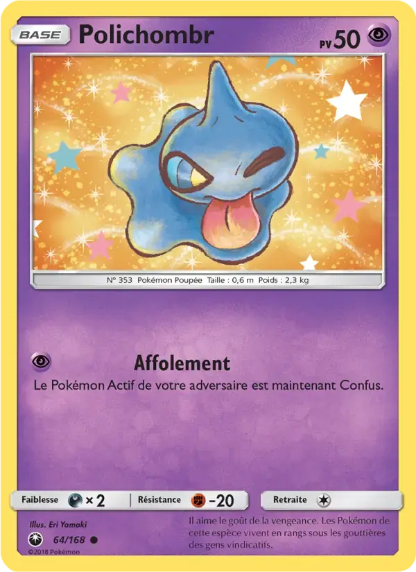 Carte Pokémon Polichombr #64 — Tempête Céleste