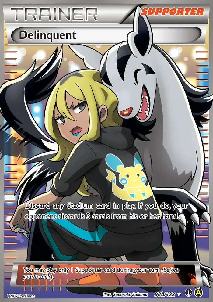 Carte Pokémon Delinquent #98b — Rupture Turbo