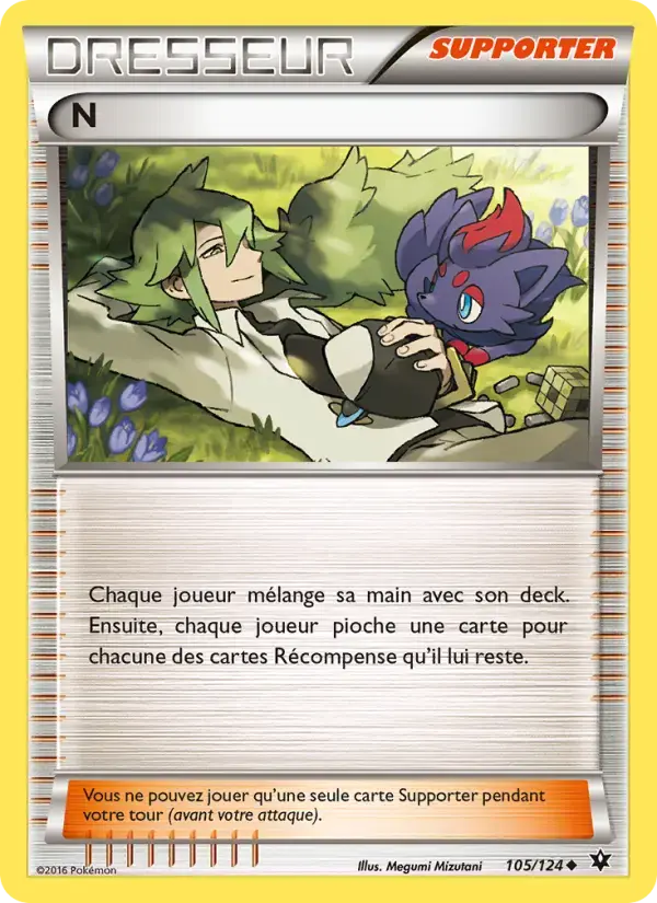 Carte Pokémon N #105 — Impact des Destins