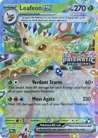 Leafeon ex #006 Stamp — Prismatic Evolutions