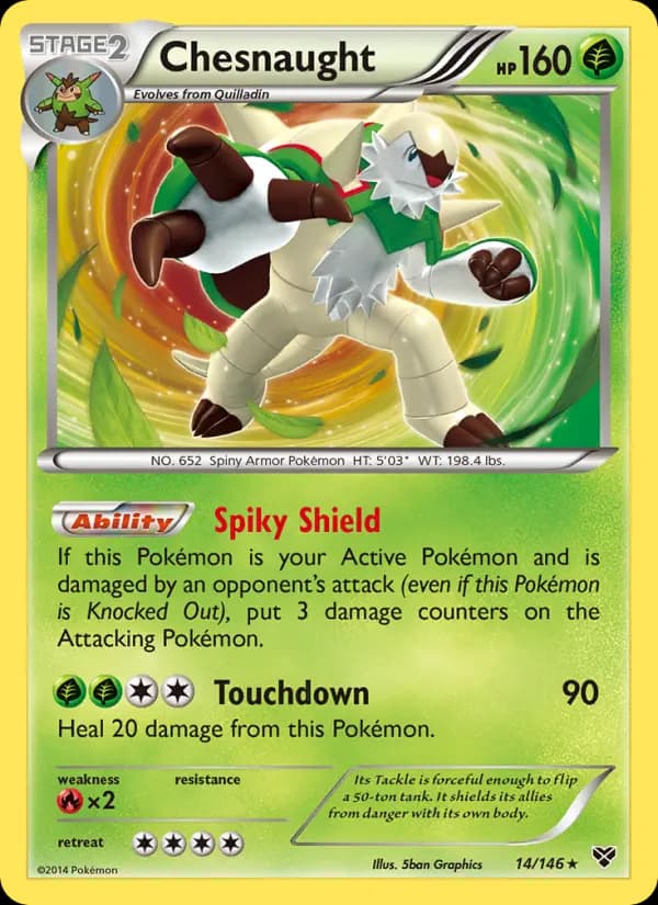 Chesnaught #14 — XY
