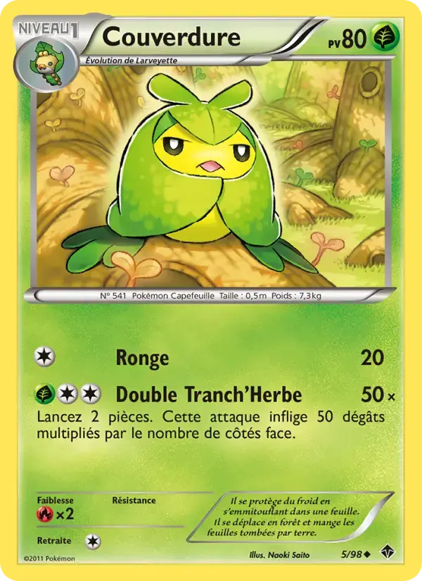 Carte Pokémon Couverdure #5 — Pouvoirs Émergents