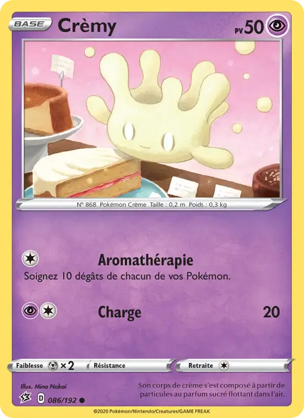 Carte Pokémon Crèmy #86 — Clash des Rebelles
