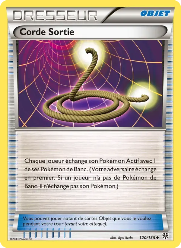 Carte Pokémon Corde Sortie #120 — Tempête Plasma