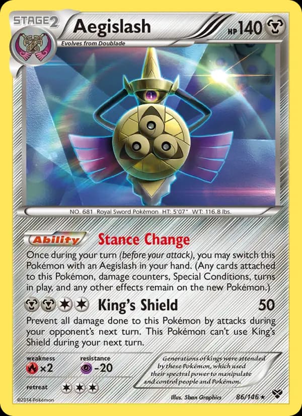 Aegislash #86 — XY