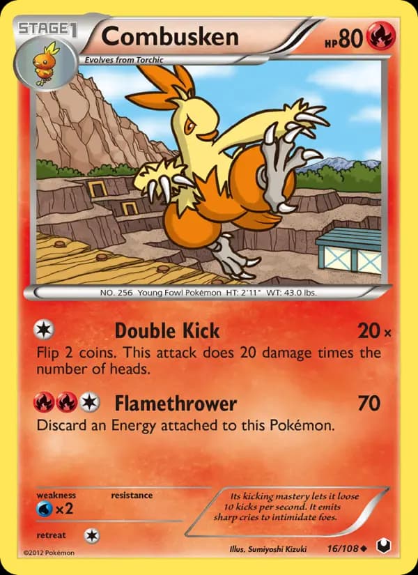 Combusken #16 — Dark Explorers