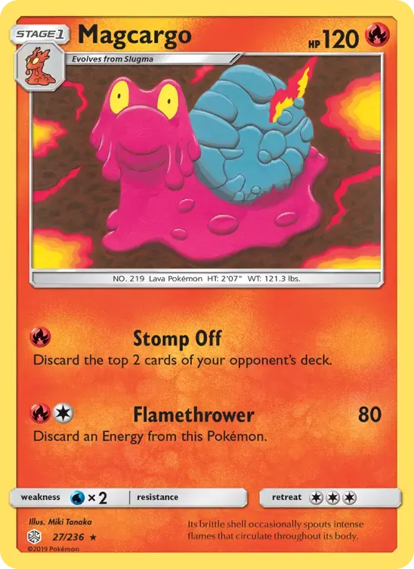Magcargo #27 — Cosmic Eclipse
