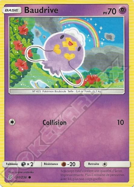 Carte Pokémon Baudrive #80 — Harmonie des Esprits