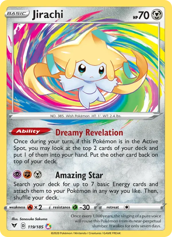 Jirachi #119 — Vivid Voltage