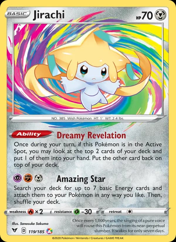 Jirachi #119 — Vivid Voltage