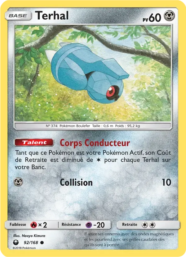 Carte Pokémon Terhal #92 — Tempête Céleste