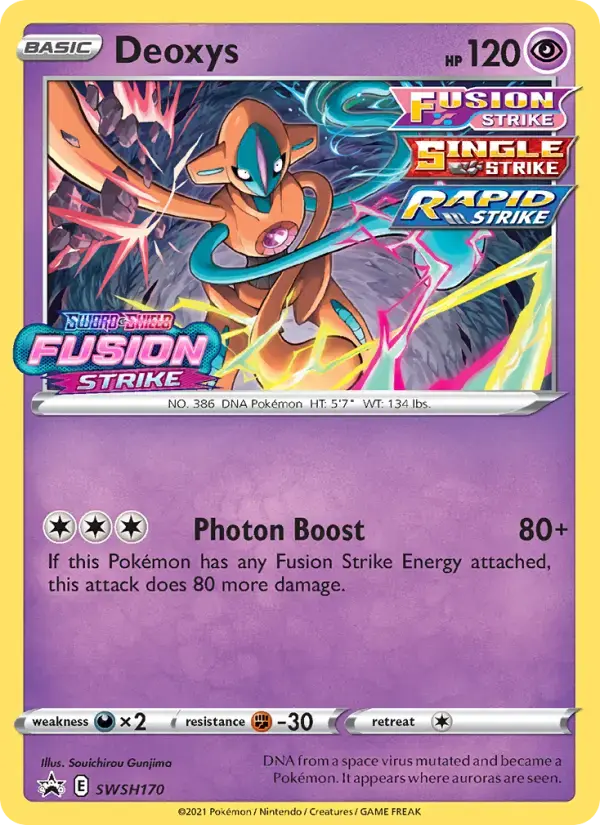 Deoxys #SWSH170 — Sword & Shield Promos