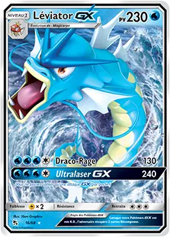 Carte Pokémon Léviator-GX #16 — Destinées Occultes