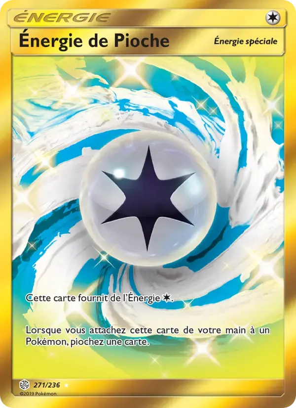 Carte Pokémon Énergie de Pioche #271 — Éclipse Cosmique