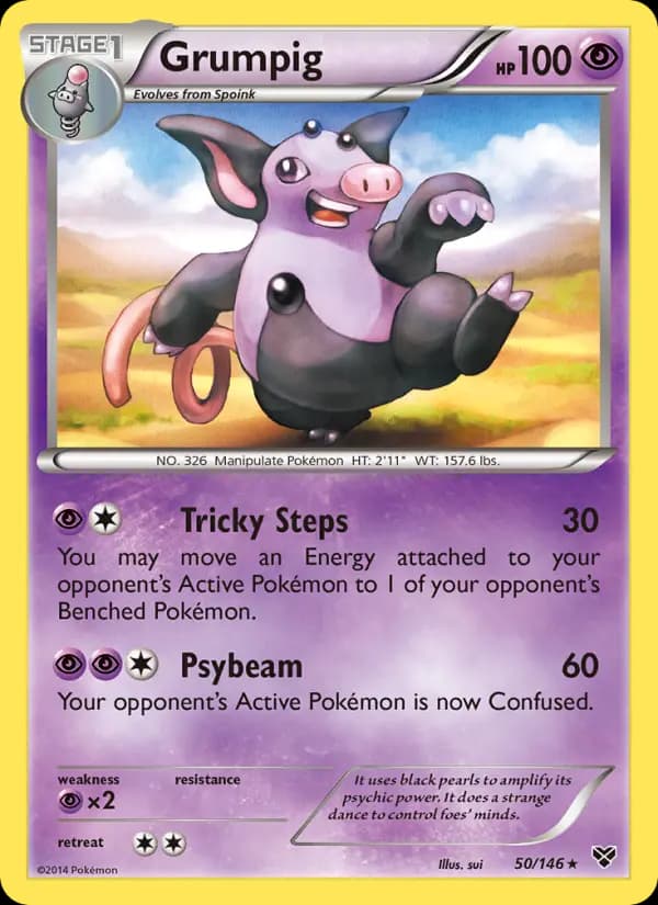 Grumpig #50 — XY
