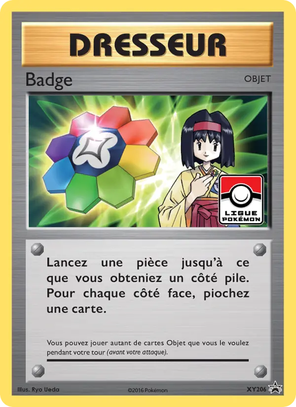 Carte Pokémon Badge #XY206 — Promos X&Y