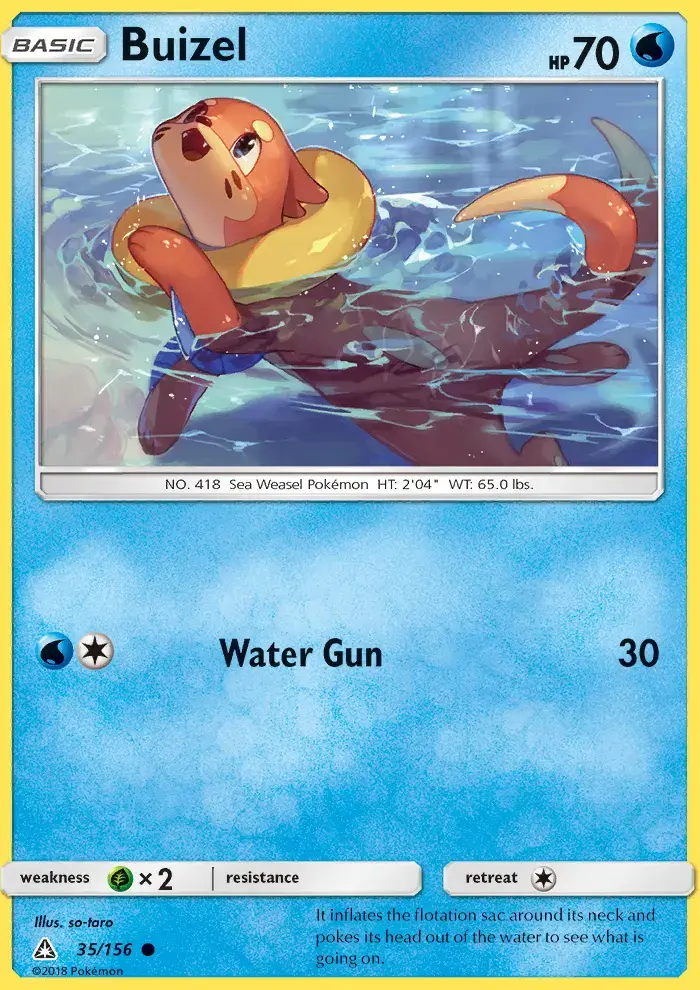 Buizel #35 — Ultra Prism