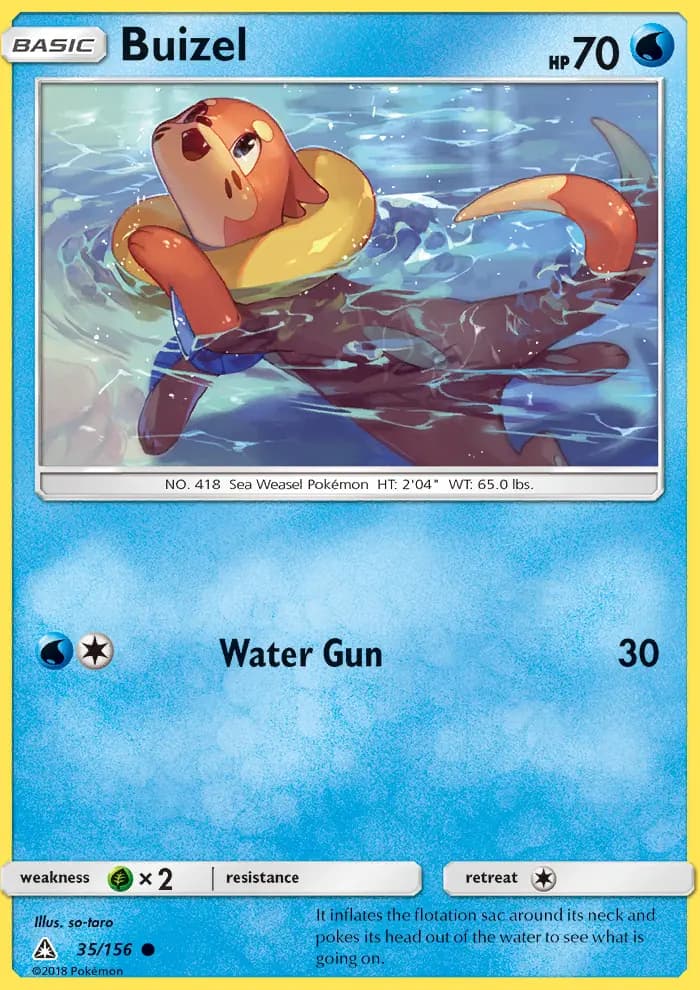 Buizel #35 — Ultra Prism