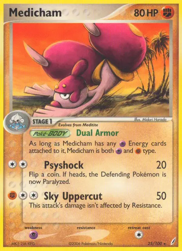 Medicham #25 — Crystal Guardians