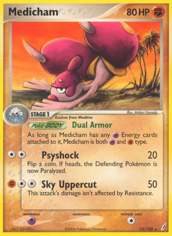 Medicham #25 — Crystal Guardians