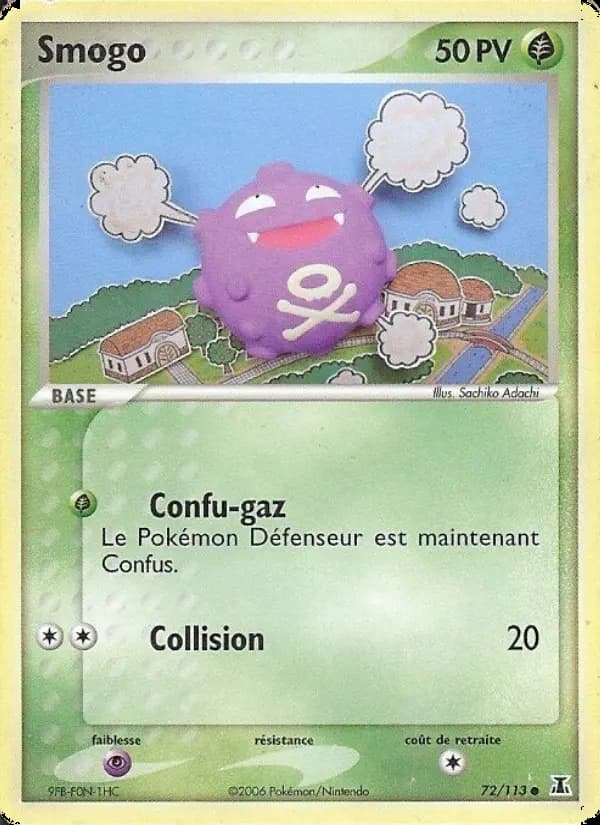 Carte Pokémon Smogo #72 — Espèces Delta