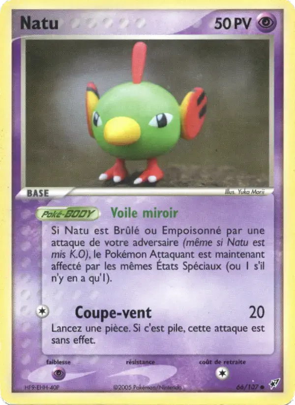 Carte Pokémon Natu #66 — Deoxys