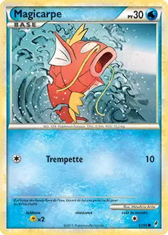 Carte Pokémon Magicarpe #61 — L'Appel des Légendes