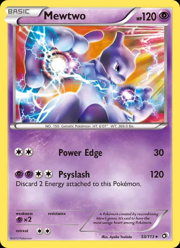 Mewtwo #53 — Legendary Treasures
