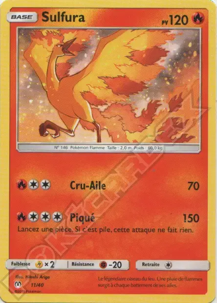 Carte Pokémon Triopikeur d'Alola #11 — 2019 Promo McDonald's International