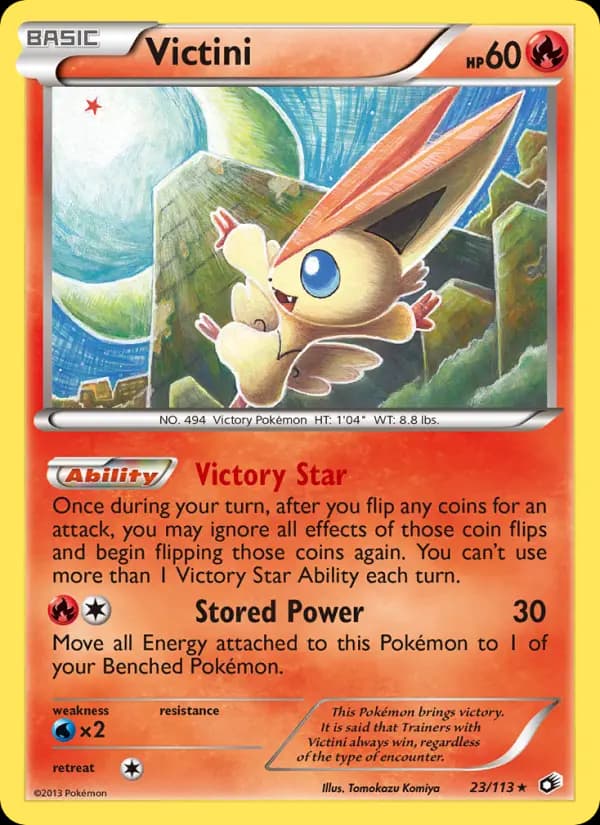 Victini #23 — Legendary Treasures