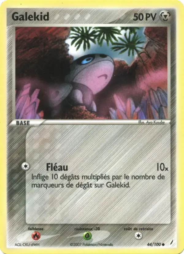 Carte Pokémon Galekid #44 — Gardiens de Cristal