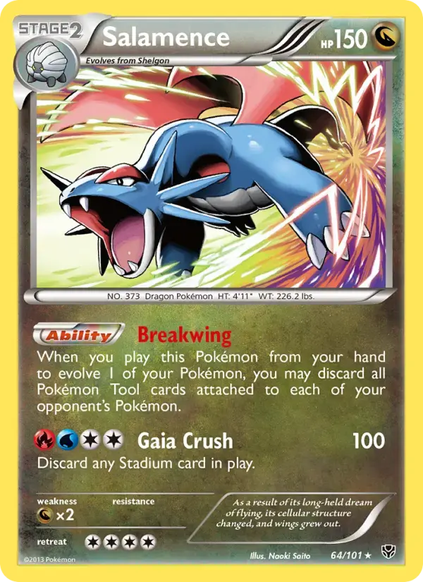 Salamence #64 — Plasma Blast
