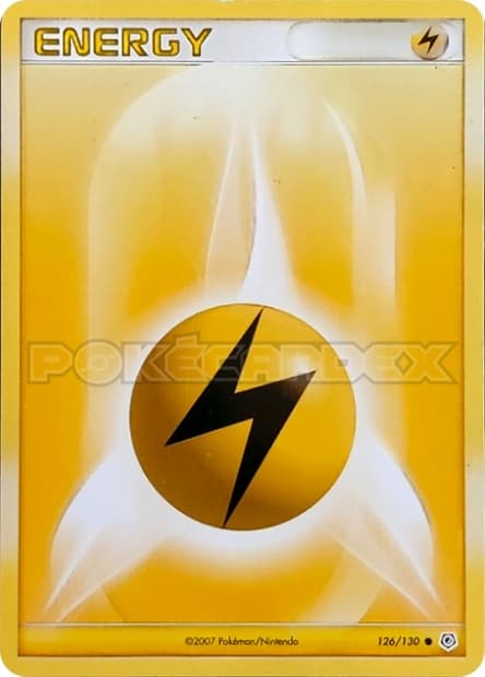 Carte Pokémon Énergie Électrique #126 — Diamant et Perle