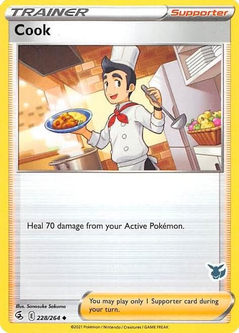 Cook #228 Stamp — Fusion Strike