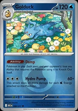 Golduck #040 Non Holo — Ascended Heroes