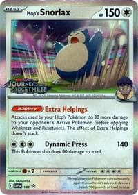 Carte Pokémon Ronflex de Nabil #184 — Promos Écarlate et Violet