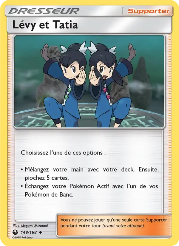 Carte Pokémon Lévy et Tatia #148 — Tempête Céleste