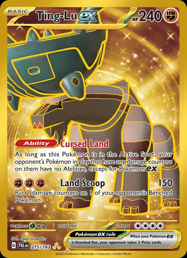 Ting-Lu ex #275 — Paldea Evolved