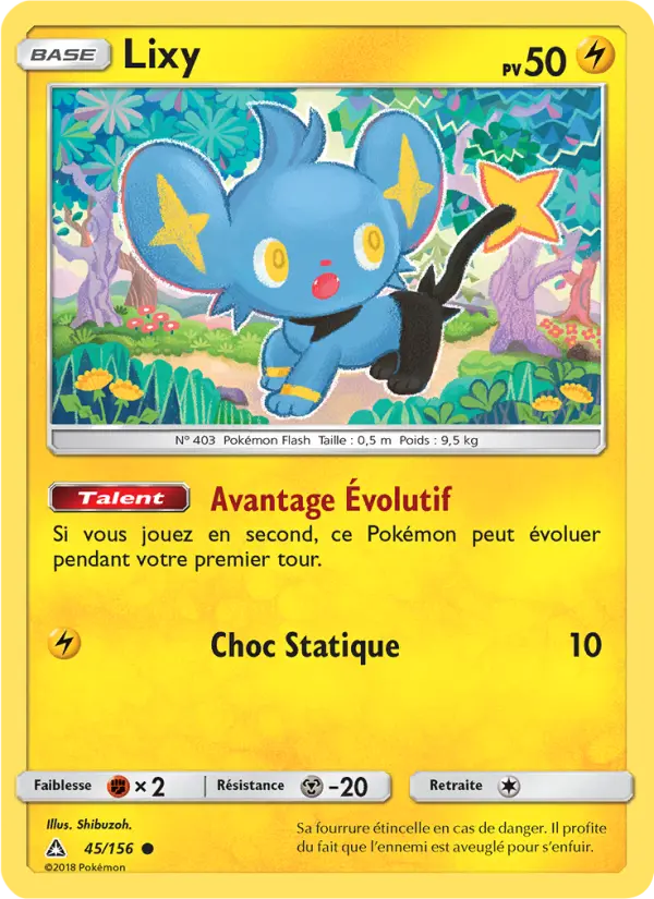 Carte Pokémon Lixy #45 — Ultra-Prisme