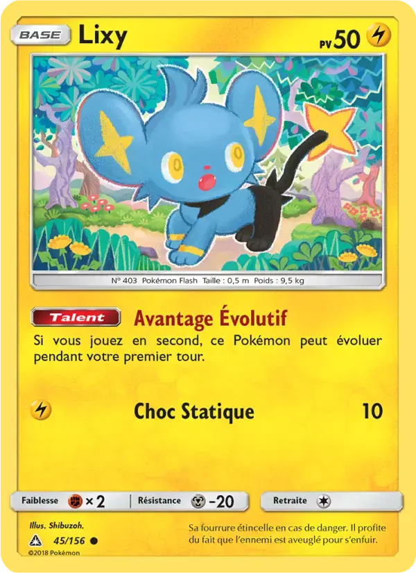 Carte Pokémon Lixy #45 — Ultra-Prisme