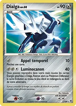 Carte Pokémon Dialga #1 — Diamant et Perle