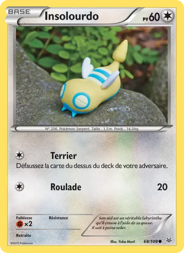 Carte Pokémon Insolourdo #68 — Ciel Rugissant
